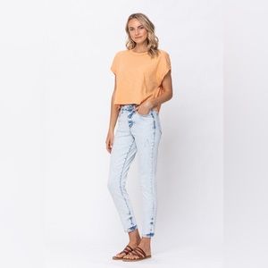 Judy Blue High Wasit Acid Wash Jeans